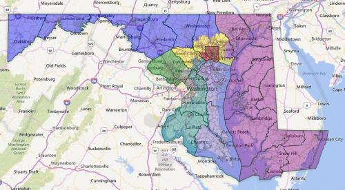 Maryland Proposed Redistricting Map