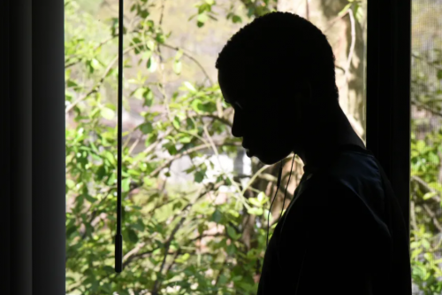 A 16-year-old talks to a Sun photographer while under house arrest in his Columbia home. FILE (Sun staff)