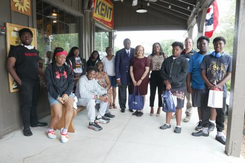 Judge AW Center and Birmingham Officials