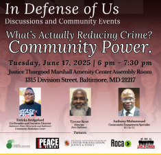 In Defense of Us: What's Actually Reducing Crime? Community Power