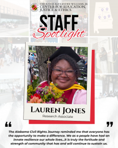 Lauren Jones Staff Spotlight
